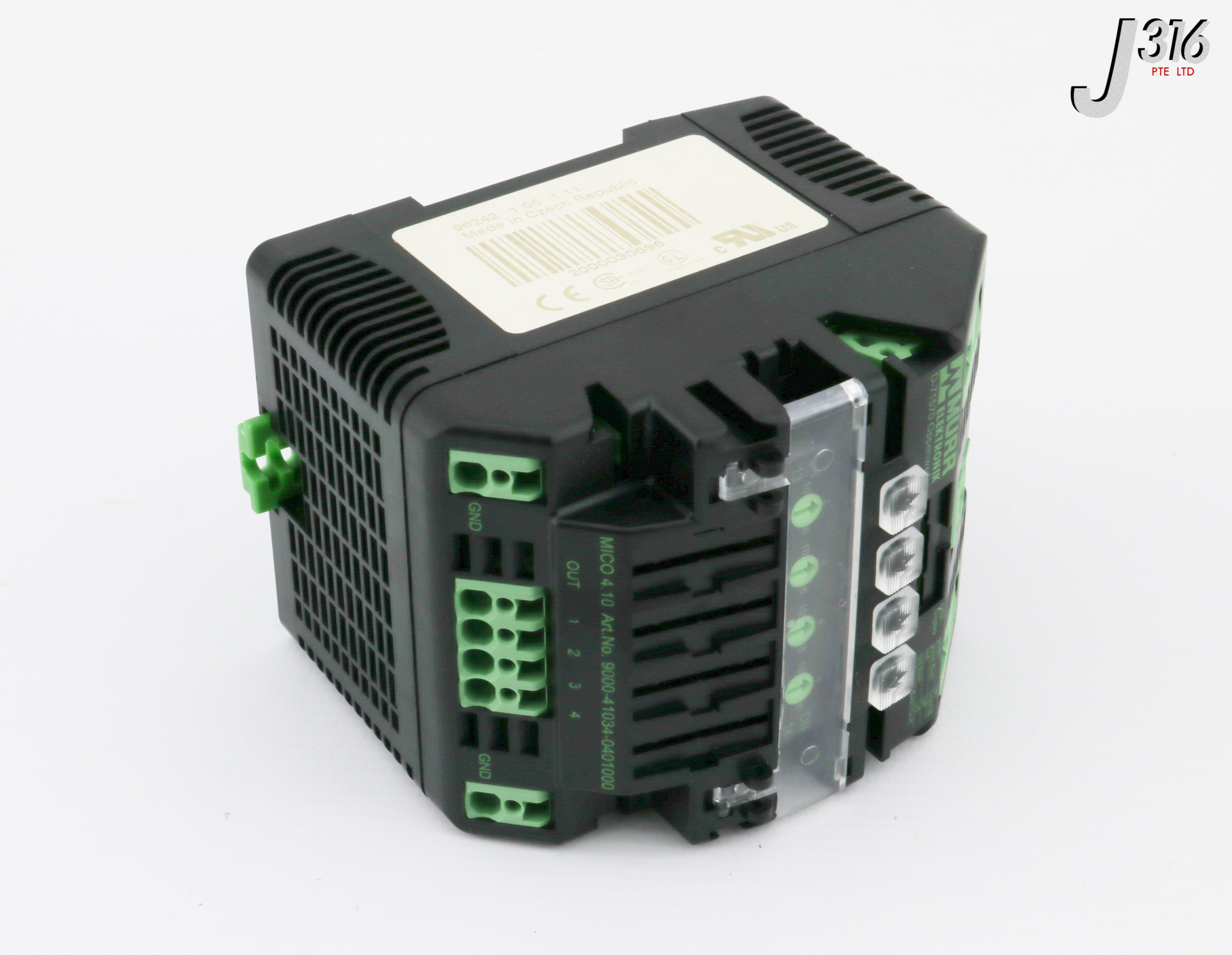31092 MURR ELEKTRONIK MICO 4-CHANNEL CIRCUIT PROTECTION (NEW) 9000